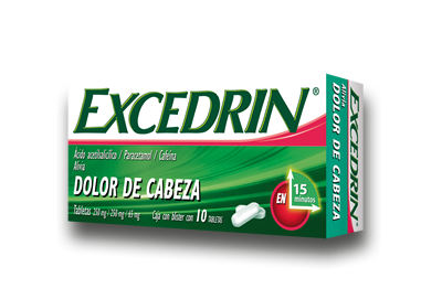 EXCEDRIN Tabletas