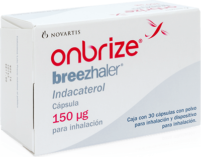 ONBRIZE BREEZHALER Cápsulas con polvo para inhalar