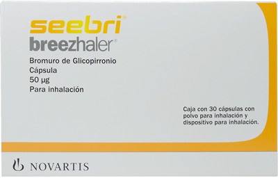 SEEBRI BREEZHALER Cápsulas con polvo para inhalar