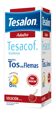 Tesalon Tesacof Adultos Jarabe Bromhexina 160 Mg – Zedel Distribuidora