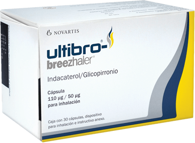 ULTIBRO BREEZHALER Cápsulas con polvo para inhalar