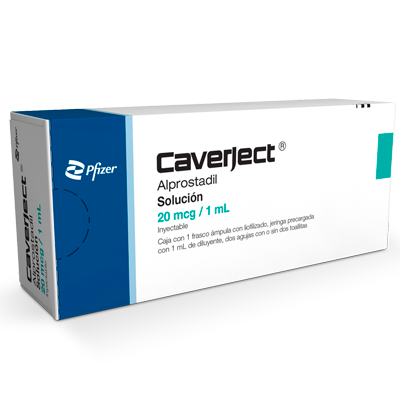 CAVERJECT Solución inyectable