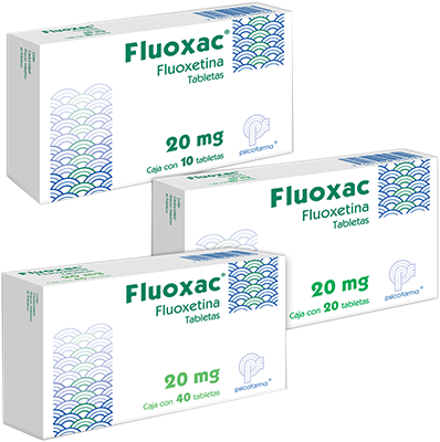 FLUOXAC Tabletas birranuradas