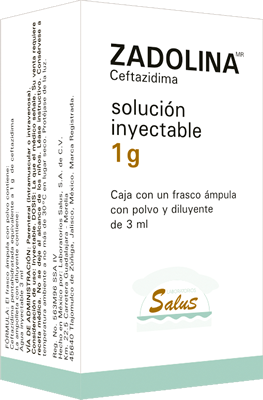 CEFTAZIDIMA Solución inyectable