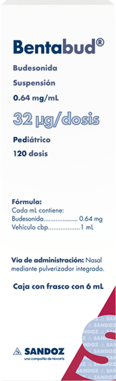 BENTABUD Suspensión nasal