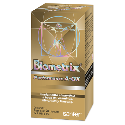 BIOMETRIX PERFORMANCE A-OX Suplemento alimenticio