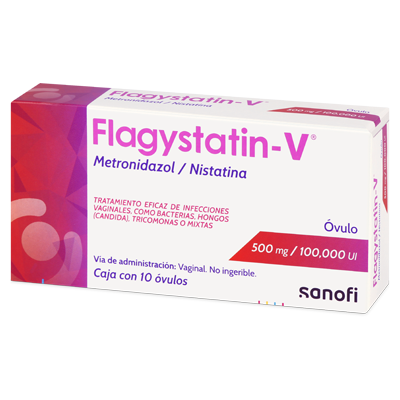 FLAGYSTATIN V Óvulos