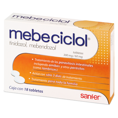 MEBECICLOL Tabletas