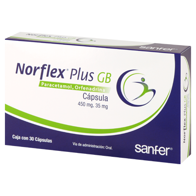 NORFLEX PLUS GB Cápsulas