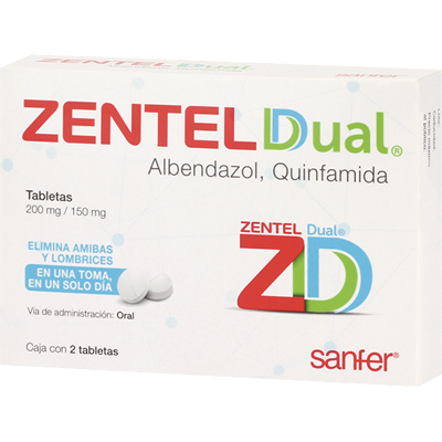 ZENTEL DUAL Tabletas