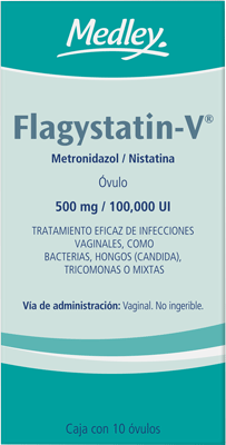 FLAGYSTATIN V Óvulos