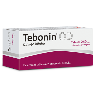 TEBONIN OD Tabletas de liberación prolongada