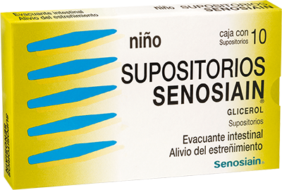 SUPOSITORIOS SENOSIAIN NIÑO Supositorios