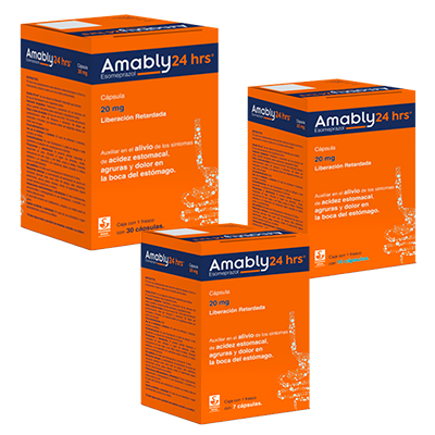 AMABLY 24 HRS Cápsulas de liberación retardada