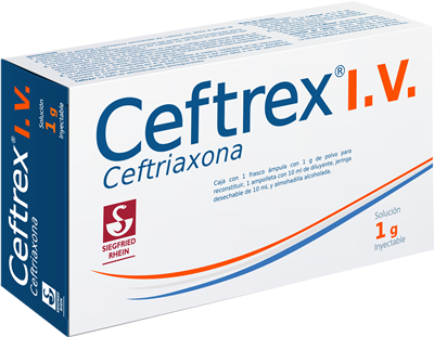 CEFTREX I.V. Solución inyectable