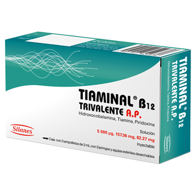 TIAMINAL B12 TRIVALENTE AP Solución inyectable
