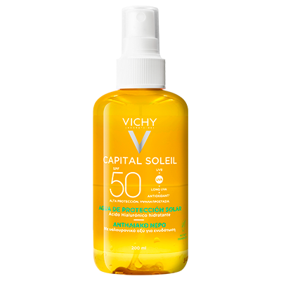 CAPITAL SOLEIL AGUA SOLAR PROTECTORA FPS 50-BRONCEADORA Agua