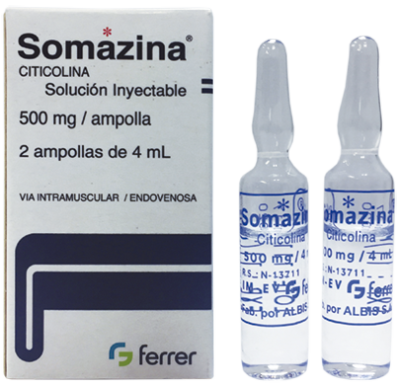 SOMAZINA 500 MG - 4 ML Solución inyectable