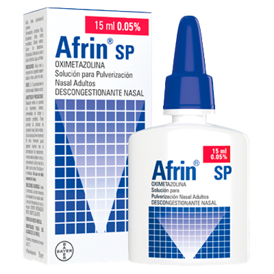 AFRIN SP 0.05% Solución para pulverización nasal