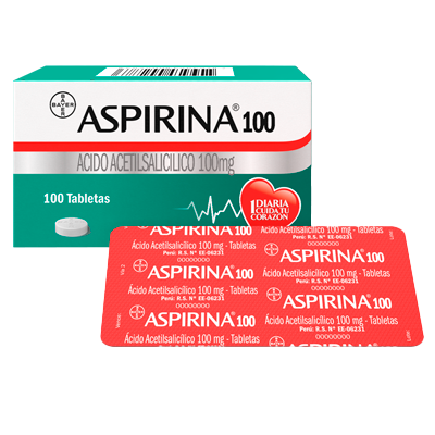 ASPIRINA 100 Tabletas