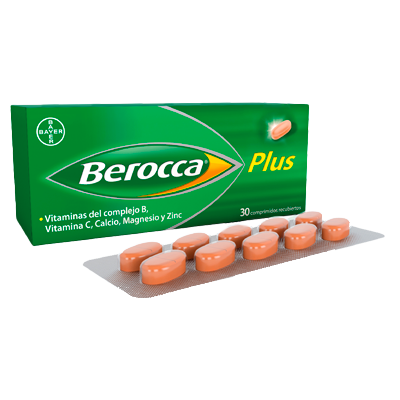 BEROCCA PLUS Comprimidos recubiertos