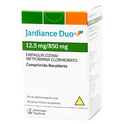 JARDIANCE DUO 12,5MG/850 MG Comprimidos recubiertos