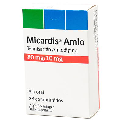 MICARDIS AMLO 80/10 MG Comprimidos
