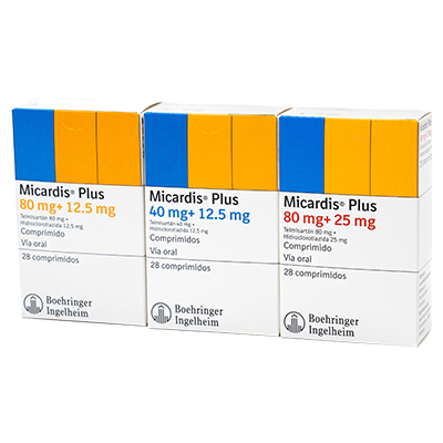 MICARDIS PLUS 40/12.5 MG MICARDIS PLUS 80/12.5 MG Comprimidos orales