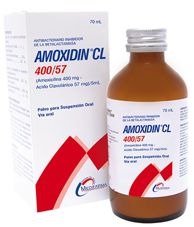 AMOXIDIN CL Polvo para suspensión