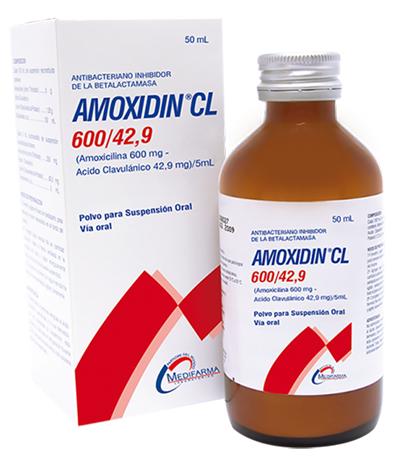 AMOXIDIN CL Polvo para suspensión