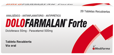 DOLOFARMALAN FORTE Tabletas recubiertas