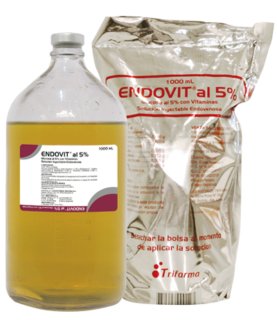 ENDOVIT AL 5% Solución inyectable