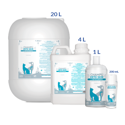 CHAMPÚ KETO-SKIN CANIS & FELIS Solución     