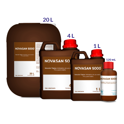 NOVASAN 5.000 Solución tópica