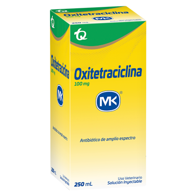 OXITETRACICLINA 100 MG MK Solución inyectable