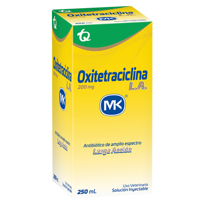OXITETRACICLINA L.A. 200 MG MK Solución inyectable