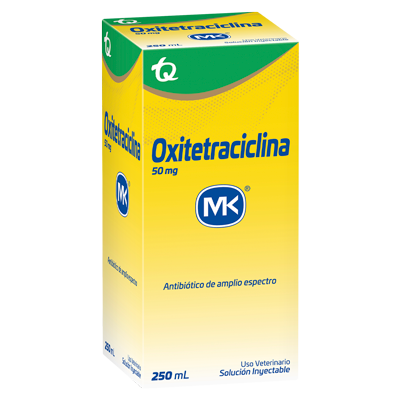 OXITETRACICLINA 50 MG MK Solución inyectable