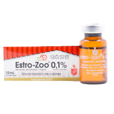 ESTRO-ZOO 0,1% Solución inyectable