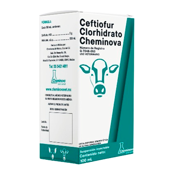 CEFTIOFUR CLORHIDRATO CHEMINOVA Suspensión inyectable