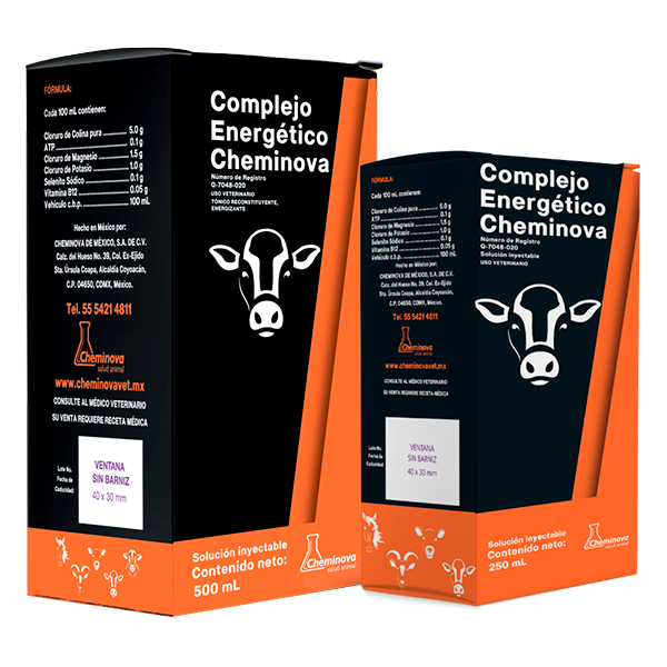 COMPLEJO ENERGÉTICO CHEMINOVA Sol. inyectable