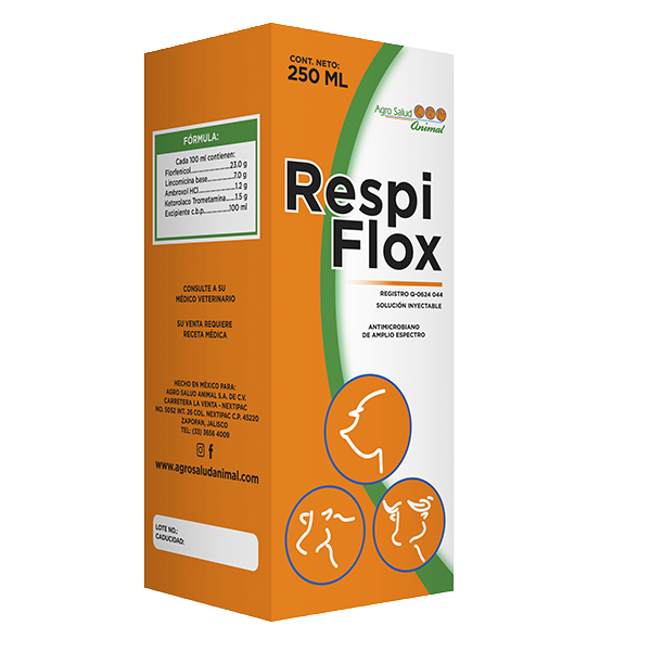 RESPIFLOX Solución inyectable